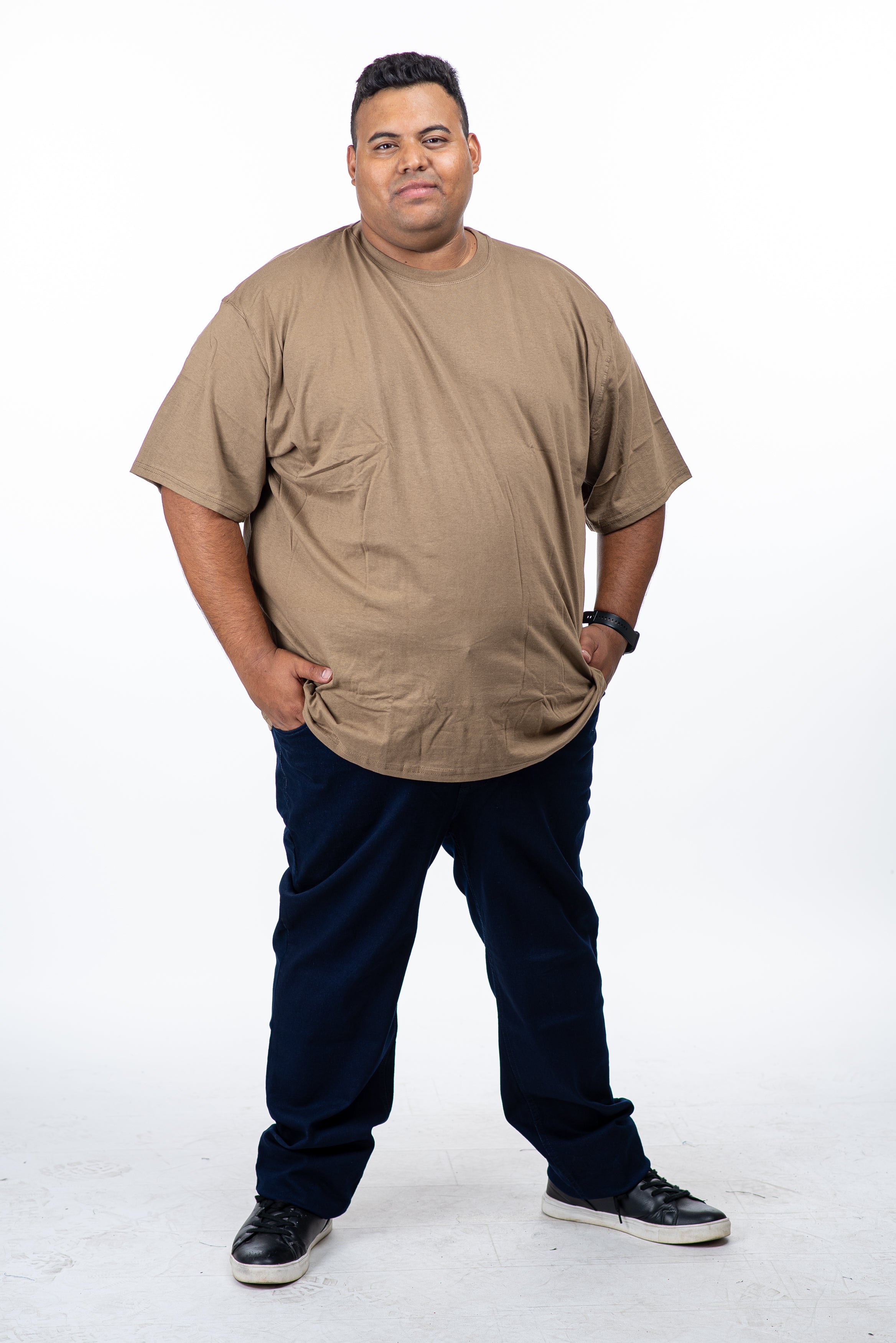 טי שרט חלקה צווארון עגול חברת ״קראק״