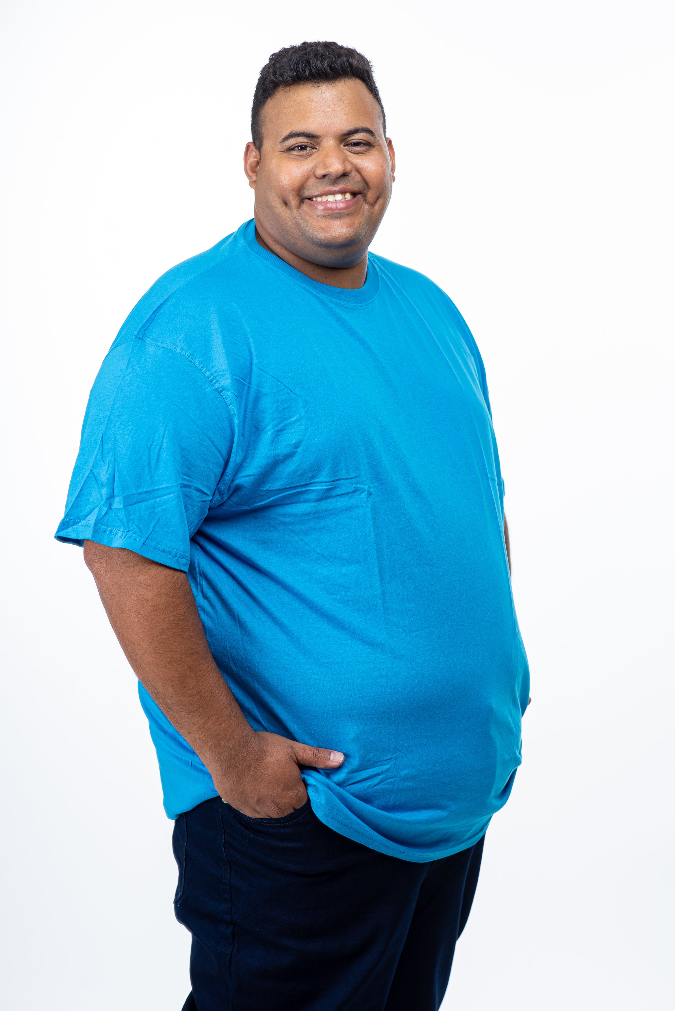 טי שרט חלקה צווארון עגול חברת ״קראק״