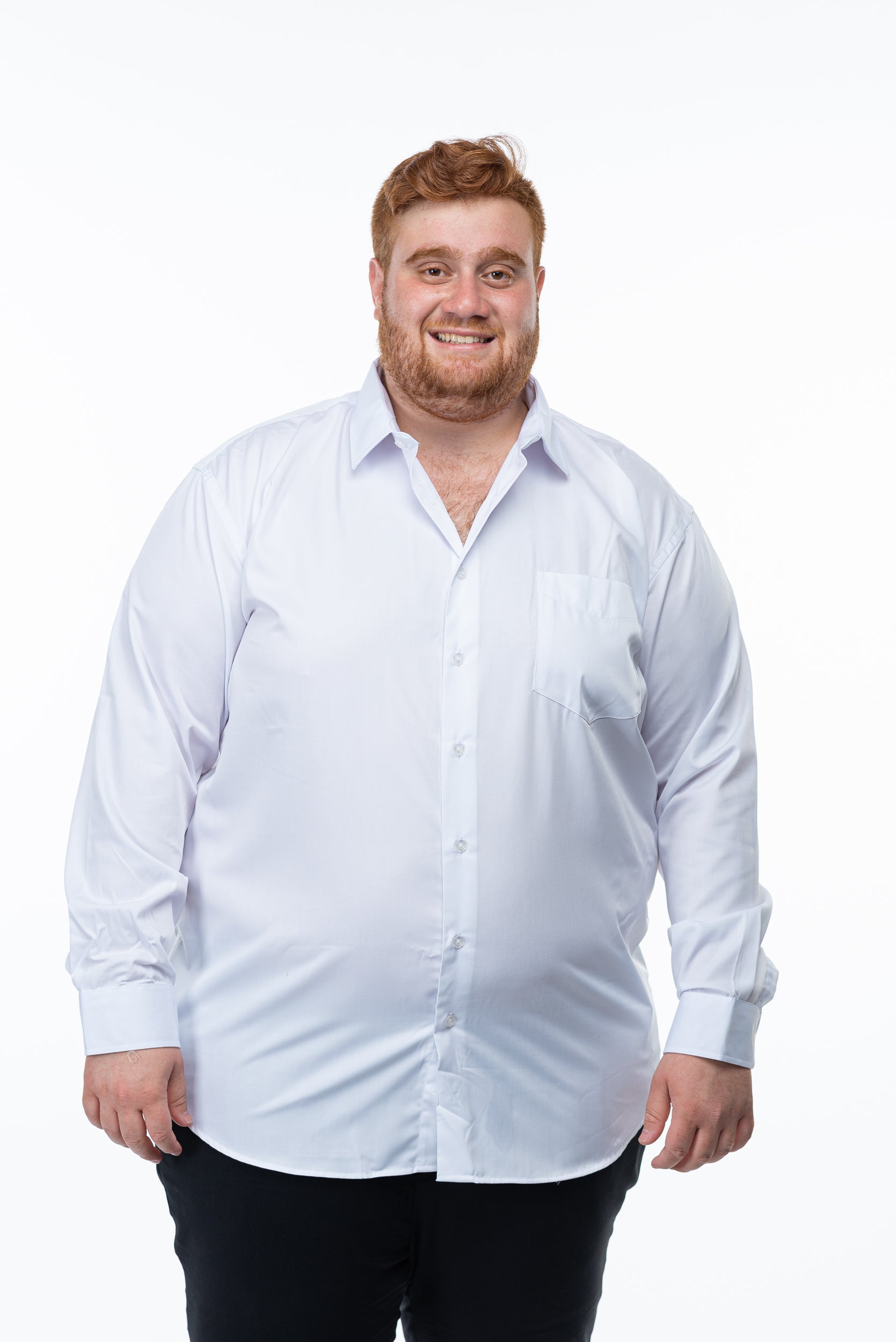 מכופתרת אלגנט שרוולים ארוכים