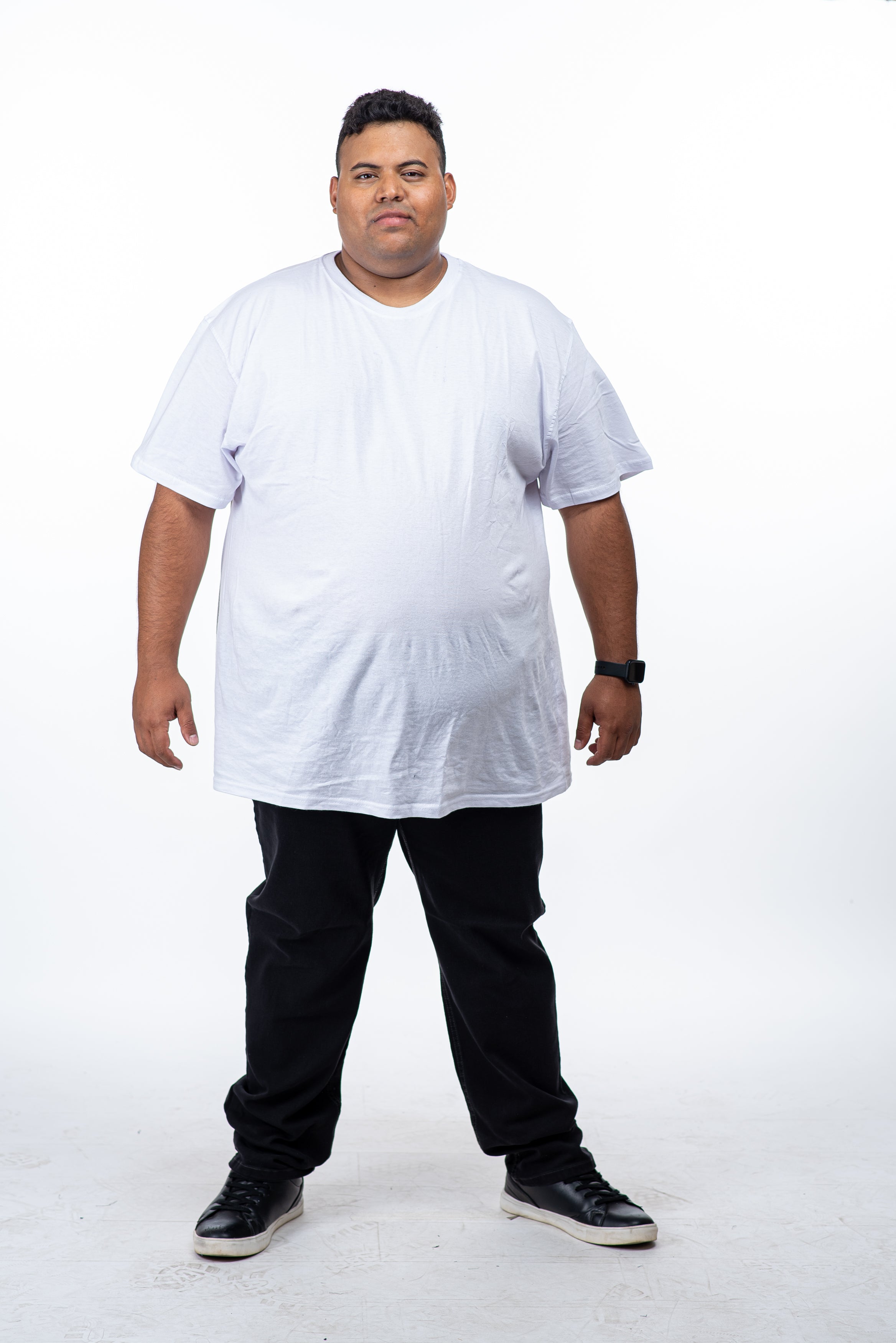 טי שרט חלקה צווארון עגול חברת ״קראק״