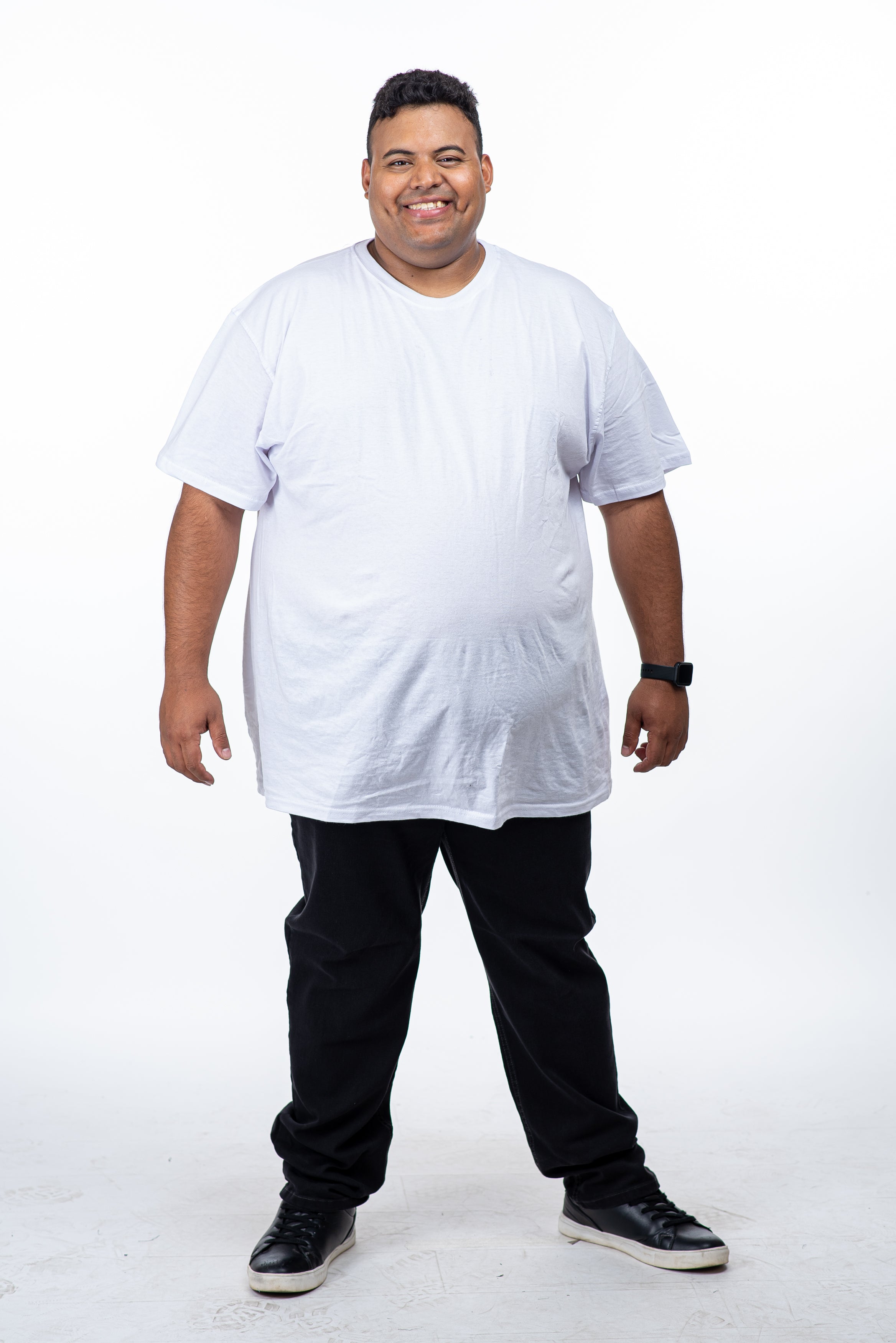 טי שרט חלקה צווארון עגול חברת ״קראק״