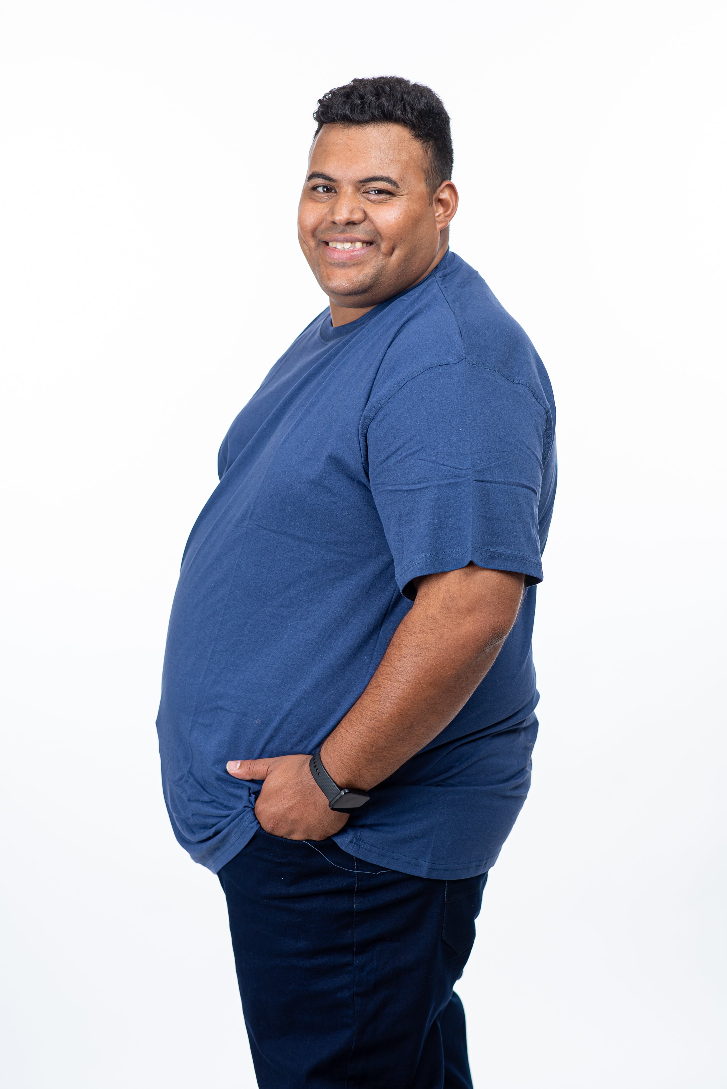 טי שרט חלקה צווארון עגול חברת ״קראק״