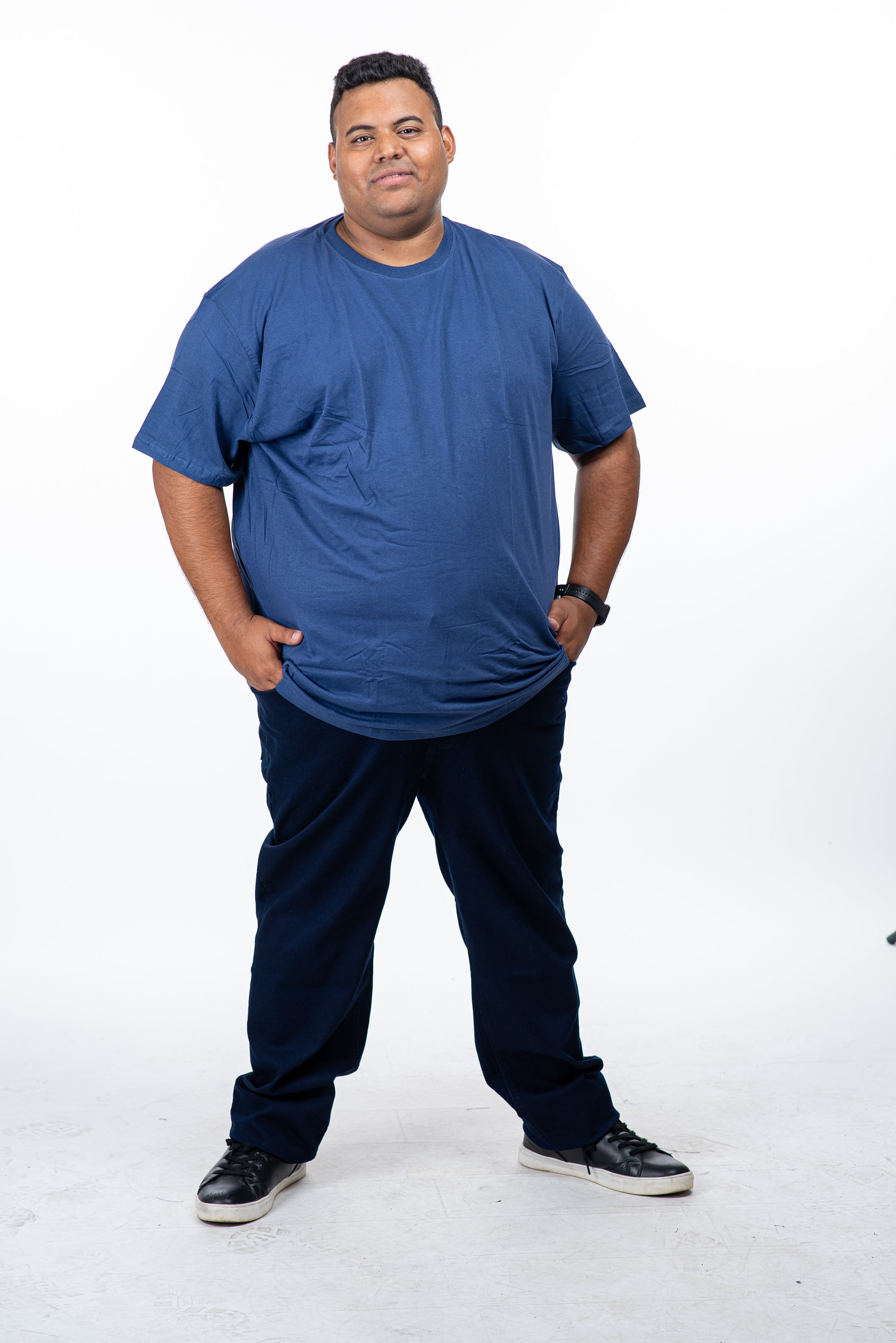 טי שרט חלקה צווארון עגול חברת ״קראק״