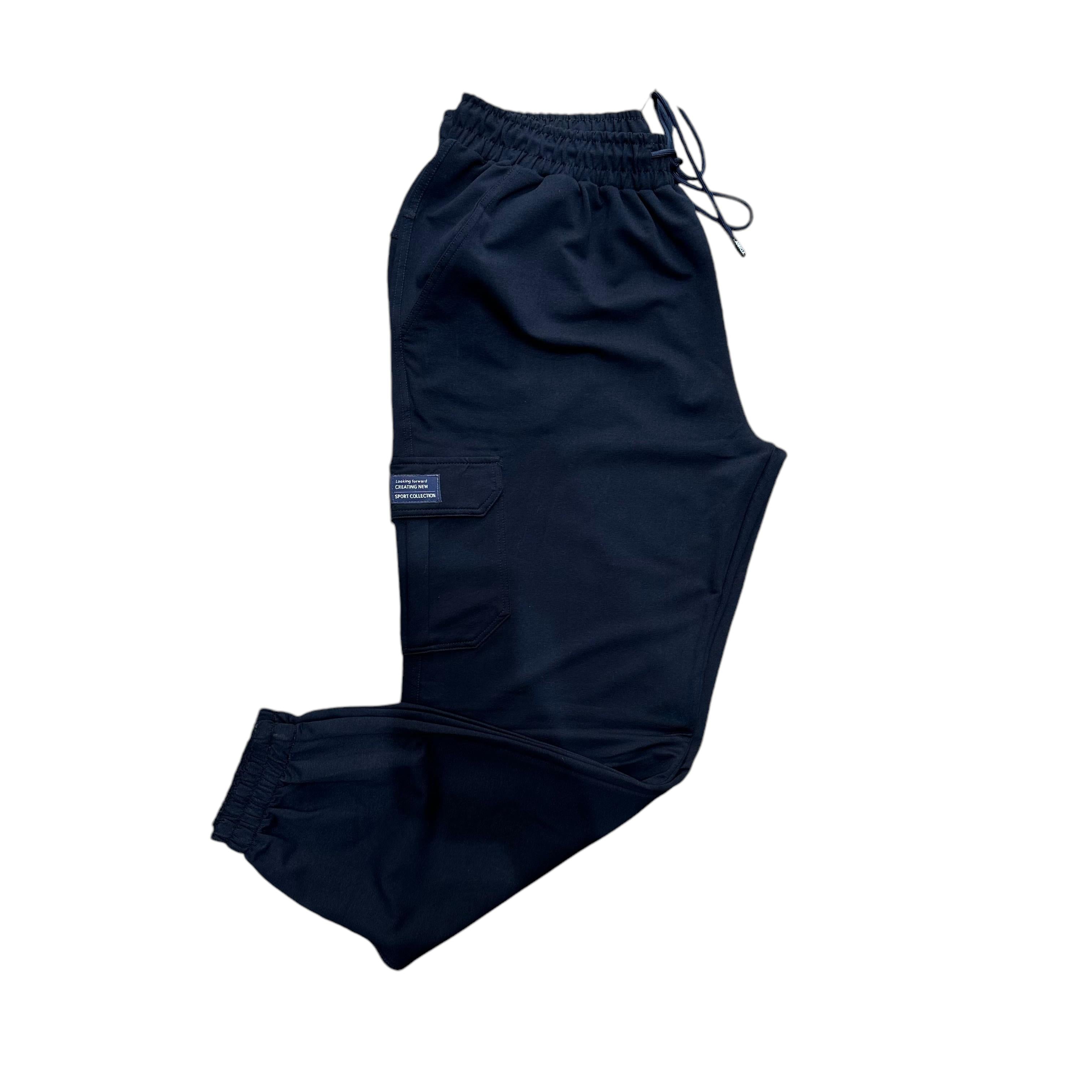 מכנס ג׳וגינג עם גומי למטה