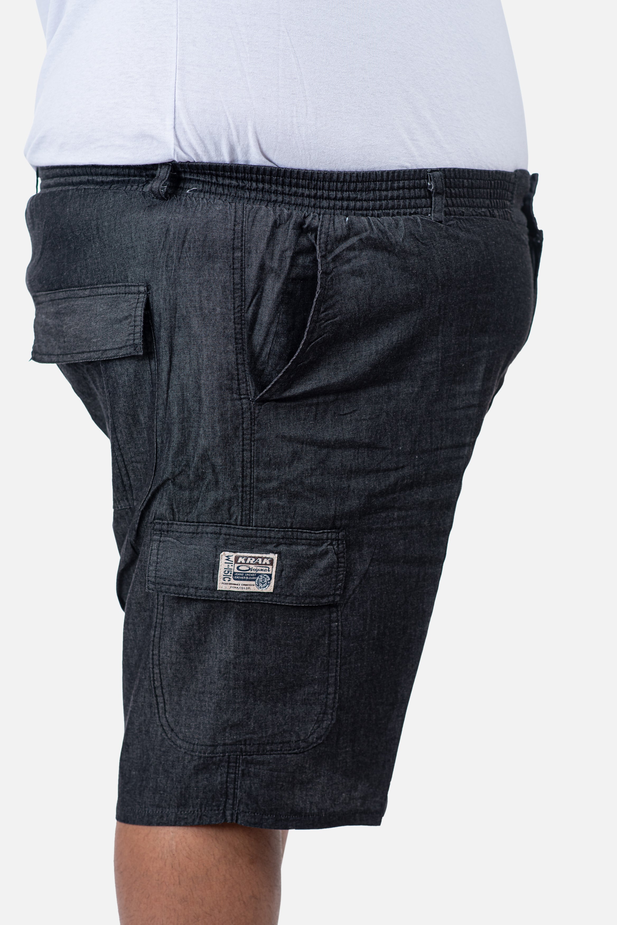 מכנסי דגמ"ח קצרים דקים | ג'ינס