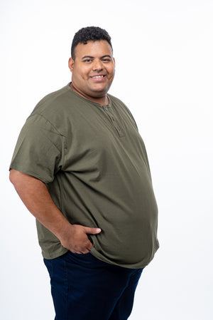 טי שרט 3 כפתורים