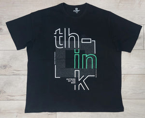 Think - חולצה עם הדפס