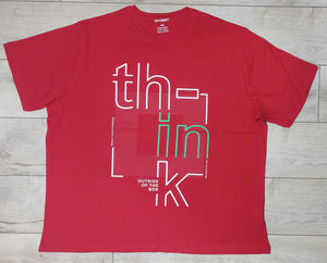 Think - חולצה עם הדפס