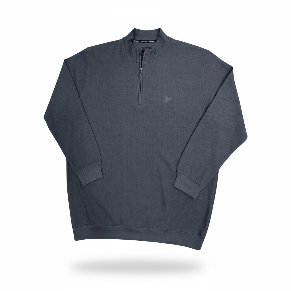 סריג חצי רוכסן לגברים – נוחות אלגנטית ליומיום